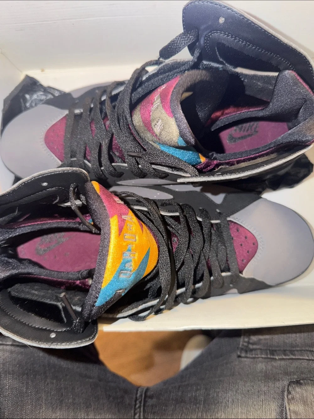 Air Jordan Retro 7 Men's Basketball Shoes - Bordeaux 7s 2015